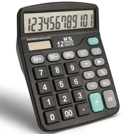 Generic 12-Digit Large LCD Display Calculator Standard Function ...  In stock